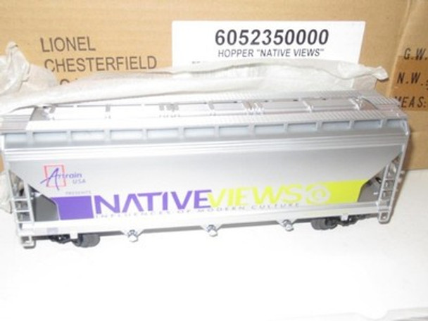 LIONEL LIMITED PROD. - 52350 ARTRAIN USA 2004 'NATIVE VIEWS' HOPPER- NEW- B14|297509053513