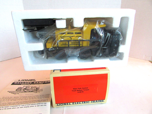 Lionel 6-8578 New York Central Track Ballast Tamper New - H1W|297130934314