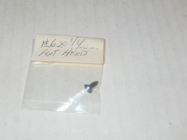 EIGHT ASSORTED #6 SCREWS - HEX HEAD / FLAT HEAD / ETC- H13|396798273758