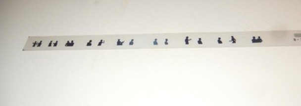 LIONEL POST-WAR  2561- SANTA FE VISTA VALLEY CAR WINDOW INSERT-NEW - H19|297460776999