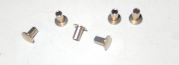 LIONEL PART - 566-016 - TRUCK RIVET 1/4"  LONG - 6 PIECES - -  NEW - W46P|357264746340