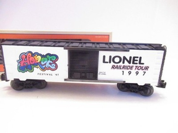 LIONEL - 17219 TASMANIAN DEVIL 40TH BIRTHDAY BOXCAR- 0/027 D/C TRUCKS- NEW- A-SH|297509053525