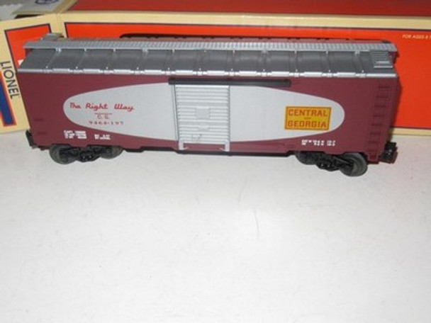 LIONEL STANDARD O SALE 17223 CENTRAL OF GEORGIA BOXCAR- D/C TRUCKS-LN- BXD - A1B|396917839947