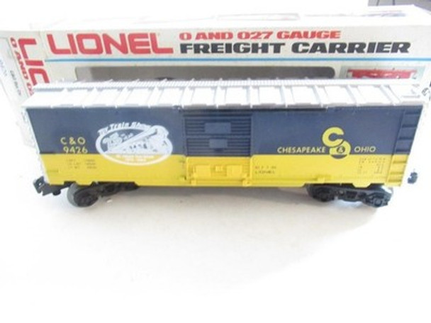LIONEL LIMITED PRODUCTION- 9426 C & O BOXCAR W/25TH YEAR STAMP ON IT- NEW-B15|396917839984
