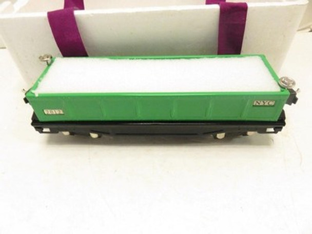 MTH TINPLATE 'O' TRAINS- 2812 TINPLATE NEW YORK CENTRAL GONDOLA CAR - NEW- S14|396930044352