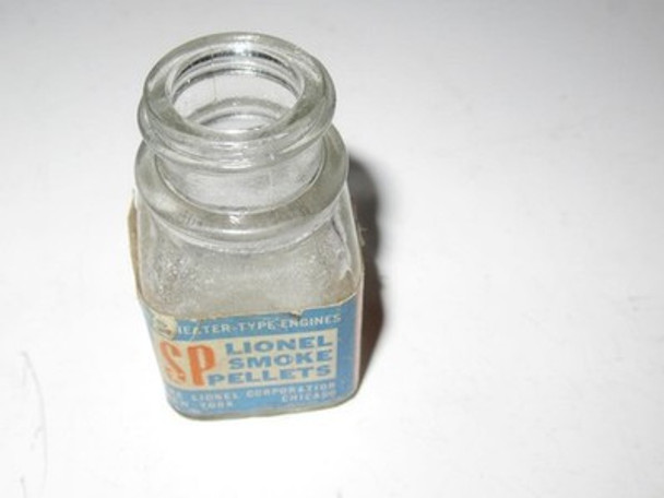 LIONEL PART - EMPTY SMOKE PELLET BOTTLE- NO CAP- FAIR -  SR50|357451001950