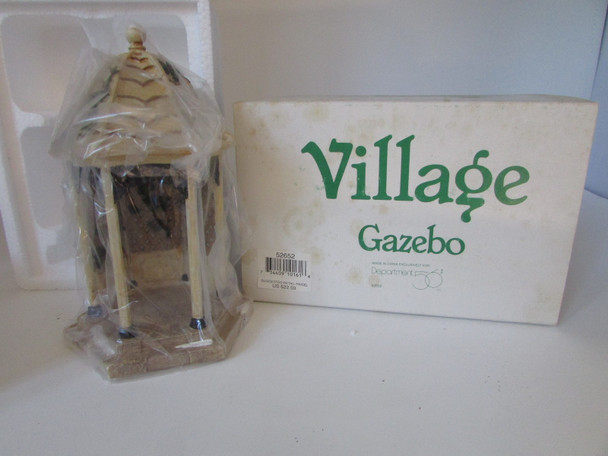 DEPT 56 52652 VILLAGE GAZEBO VILLAGE ACCESSORY MINT IN BOX   |DEPT 56 52652 VILLAGE GAZEBO VILLAGE ACCESSORY MIN