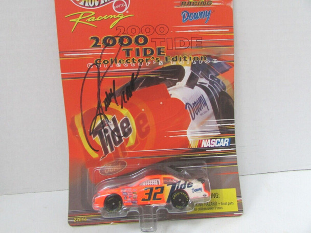 MATTEL 27014 HOT WHEELS NASCAR DIECAST CAR TIDE #32 RICKY CRAVEN SIGNED NIB L182|297543021328