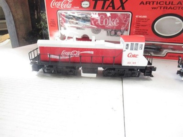 VINTAGE K-LINE TRAINS -  COCA-COLA  TTAX TRAILER TRAIN SET- LN- BOXED- SH|297552170505