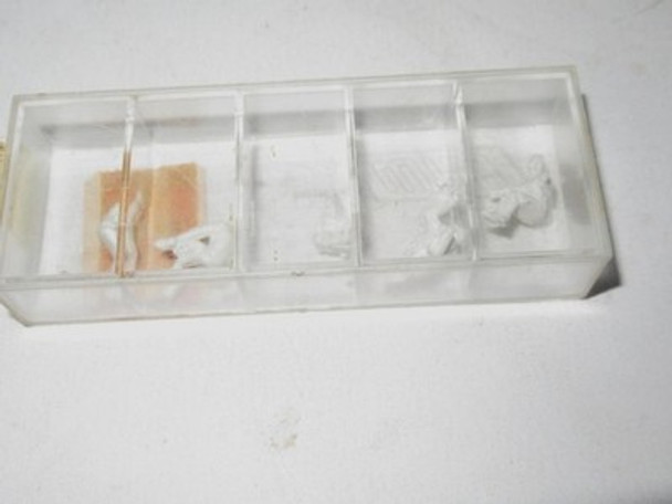 HO TRAINS- VINTAGE AHM UNPAINTED PEOPLE SITTING - GERMANY- NEW - S31B|357486762795