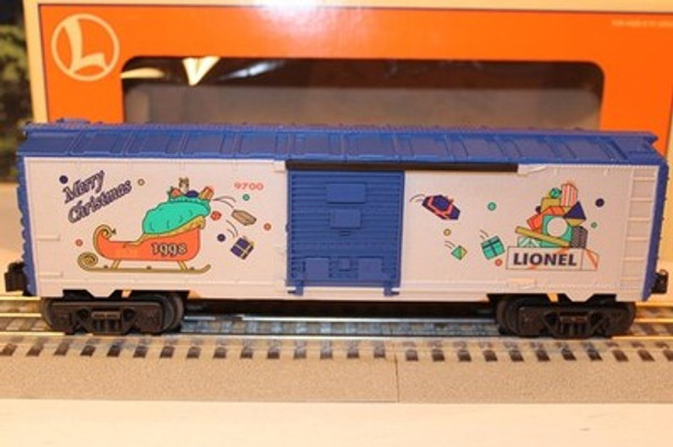 LIONEL 16292 - 1998 EMPLOYEE CHRISTMAS BOXCAR-0/027  NEW- - SH|297610397144