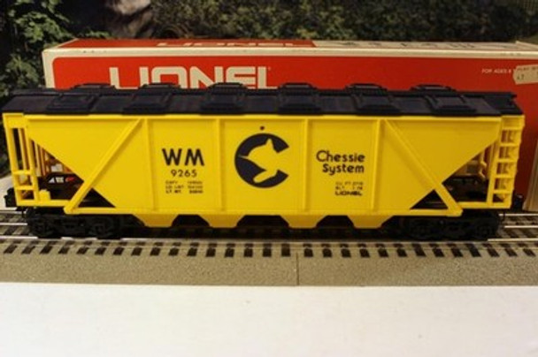 MPC LIONEL- 9265- CHESSIE COVERED HOPPER  - 0/027 - BOXED -B1|397055397167