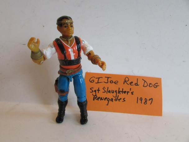 GI Joe Action Figure Red Dog Sgt Slaughter's Renegades  L9o|297630108673