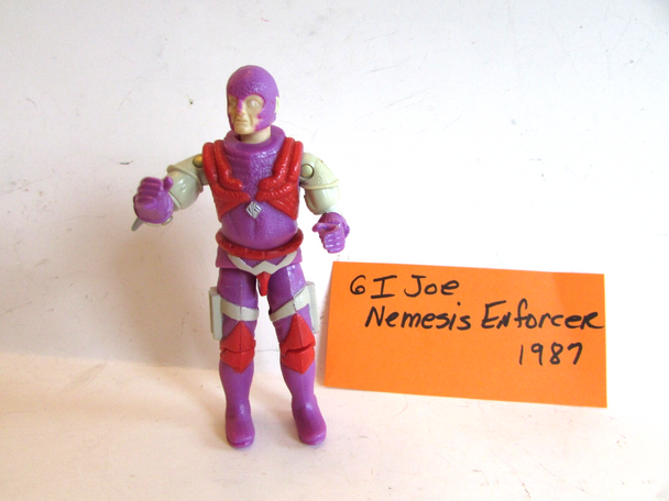 GI Joe Action Figure Nemesis Enforcer 3.75"  1987 Original  L9v|397082744013