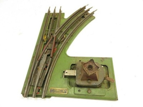 LIONEL PRE-WAR 021 'O' GAUGE  - RIGHT HAND MANUAL SWITCH- GOOD - S27|397129409211