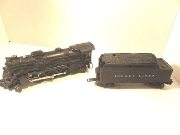 LIONEL POST-WAR 2018 DIECAST STEAM LOCO W2466WX TENDER- 027- VG -- S10|297684695636