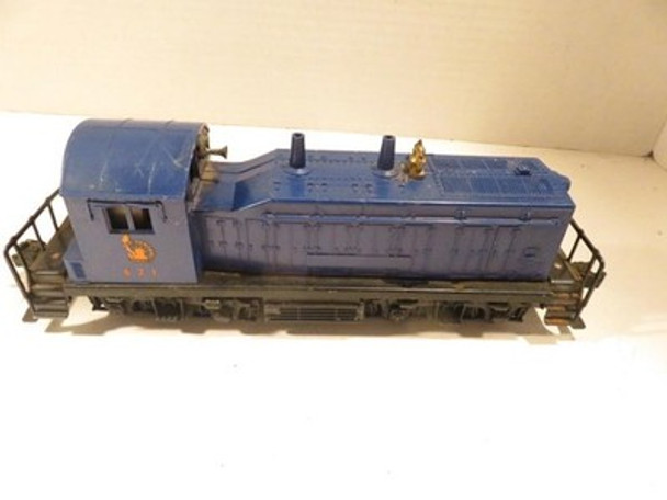LIONEL POST-WAR - 621 JERSEY CENTRAL NW2 SWITCHER- 0/027 - ORIGINAL- VG - HB2|397192080905