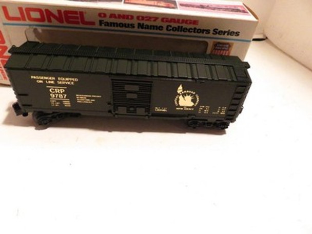 LIONEL  TRAINS - MPC 9787 JERSEY CENTRAL BOXCAR- 0/027 - NEW - B2|297709708783