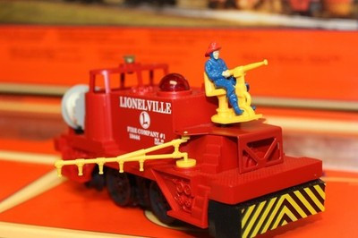 LIONEL 21753 - 1998 SERVICE STATION EXCLUSIVE FIRE RESCUE SET-  0/027- NEW- SH