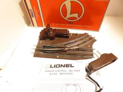 LIONEL MPC - 027- 65121 PATH REMOTE -  LEFT HAND SWITCH- WORKS FINE- LN- BXD-B9