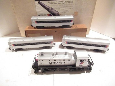 LIONEL- 11828- NEW JERSEY TRANSIT PASSENGER TRAIN SET- 0/027 SCALE-NEW- SH