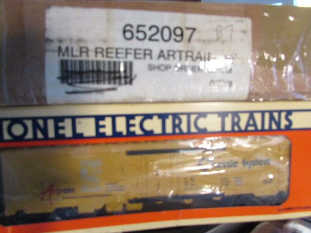 Lionel 52097 Artrain 25th Anniversary Reefer Chessie System New in Mailer  B9