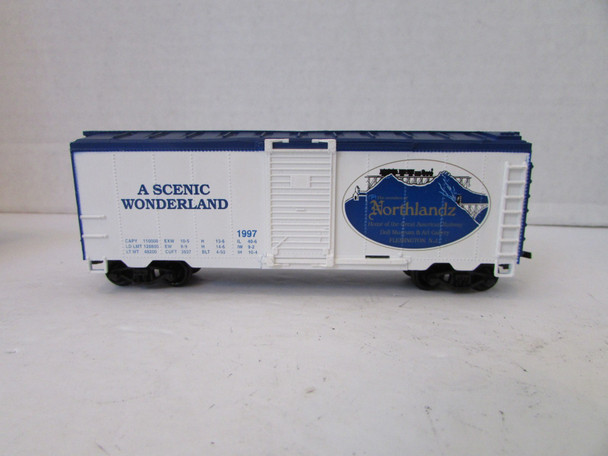 Life Like Northlandz Great American Railway Boxcar HO Scale No Box LN  Lot-E5