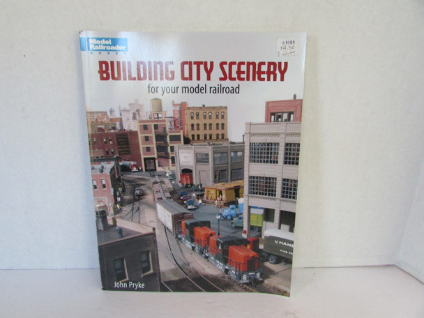 Building City Scenery Train Layouts Model Railroader  #12204 Softcover Book W3
