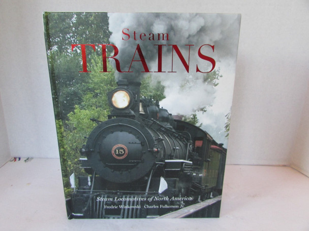 Steam Trains Steam Locomotives of North America Hardcover Book W3