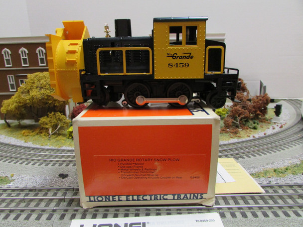 Lionel 6-8459 Rio Grande Rotary Snow Plow Boxed LN B4