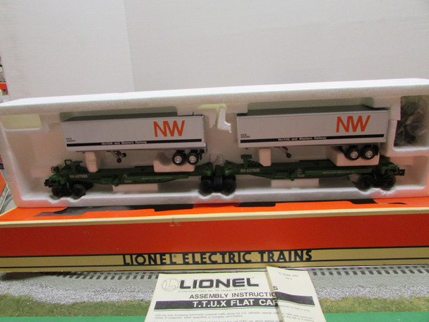 Lione 52014 1993 LOTS T.T.U.X. Cars Burlington Northern N&W Railway Boxed B4