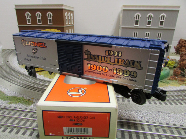 Lionel 19924 1999 Inside Track Railroader Club Boxcar NIB  B10