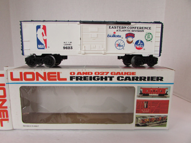Lionel 6-9623 NBA Eastern Conference Box Car Atlantic Division Boxed Exc. B11