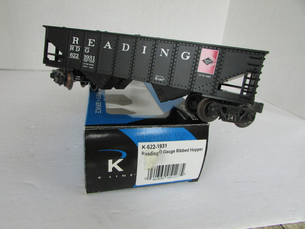 K-Line 622-1931 Reading O Gauge Ribbed Hopper MIB  B22