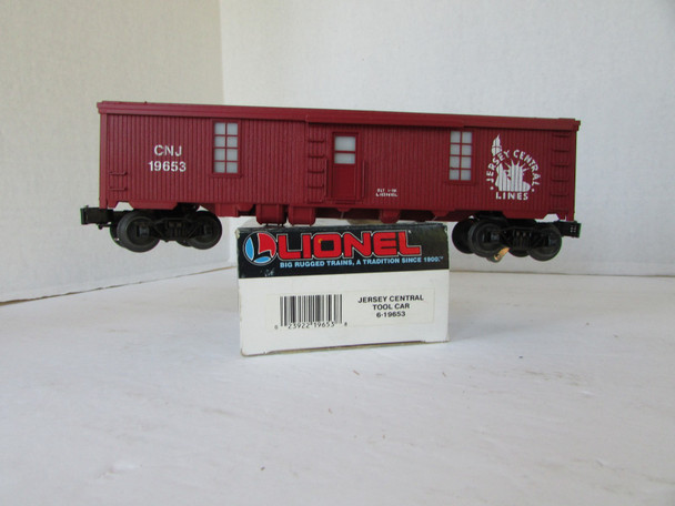 Lionel 6-19653 Jersey Central Tool Car CNJ Boxed VG  SH