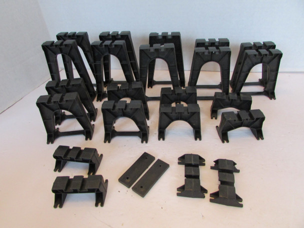 Lionel #110  Graduated Trestle Set Complete Black No Clips  Used SH