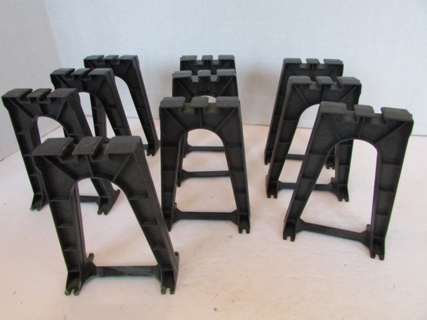 Lionel  10 Pcs Elevated Trestle Parts #A-110 Black  No Clips   Used SH