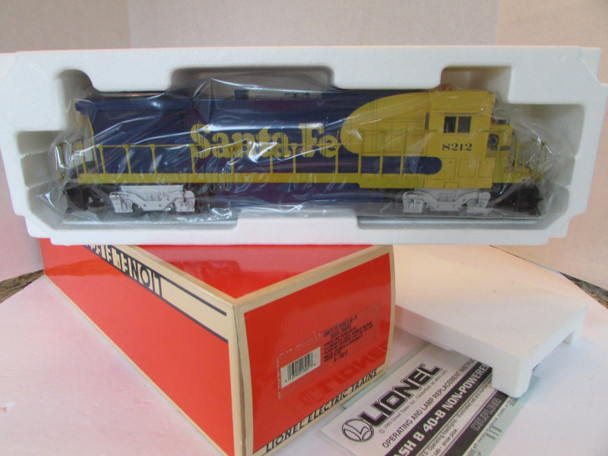 Lionel 18212 Santa Fe Dash 8 40-B Diesel Engine MIB HIC