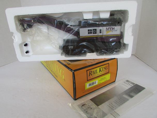 MTH 30-7928 MTHRRC RK Operating Crane Car NIB   B3