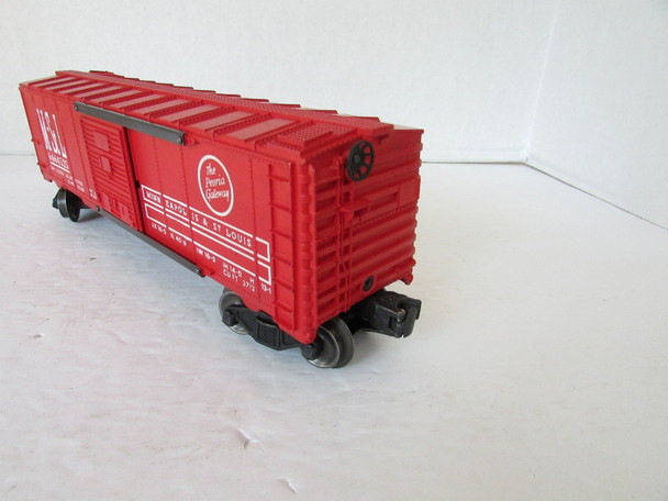 Lionel No. 6464-525 Minneapolis & St. Louis Box Car  Red No Box  VG  B6R