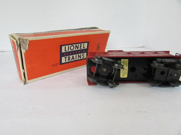 Lionel 6257 Lionel Southern Pacific Red Caboose Boxed  1947 Used S31M
