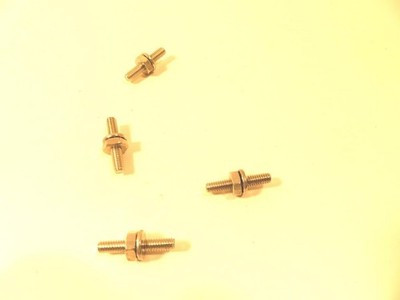 LIONEL POST-WAR PART ZW TRANSFORMER REPLACEMENT BINDING POSTS- (4) -NEW -SR45