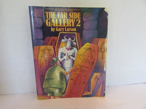 The Far Side Gallery 2 by Gary Larson 1986 Softcover book   W7b