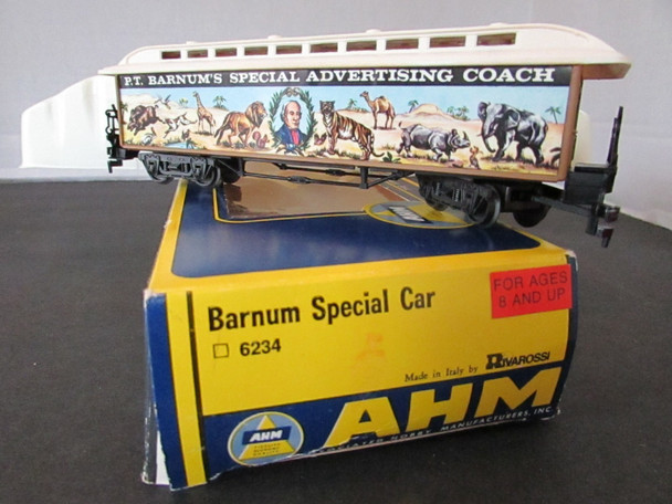 AHM 6234 Barnum Special Car Coach HO Scale  Boxed  S31O
