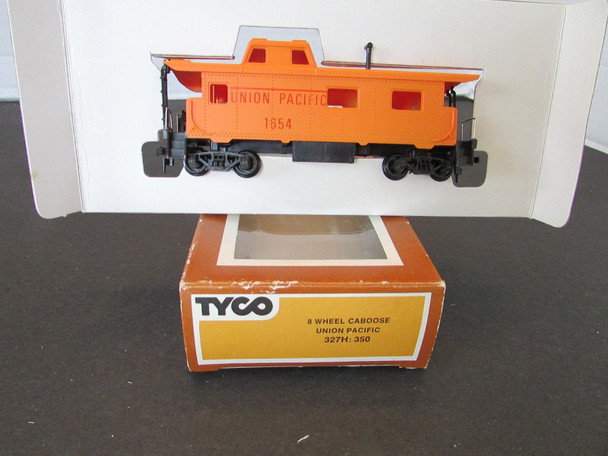 Tyco 327H:350 8 Wheel Caboose 8 Wheel Caboose Union Pacific 1650 Boxed  HO  S31O