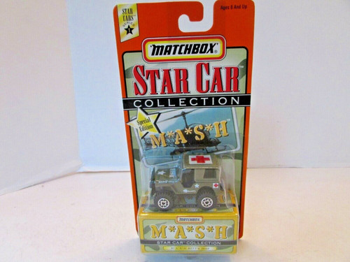 M*A*S*H -4077's JEEP Military Medic! (Matchbox Star Car Special