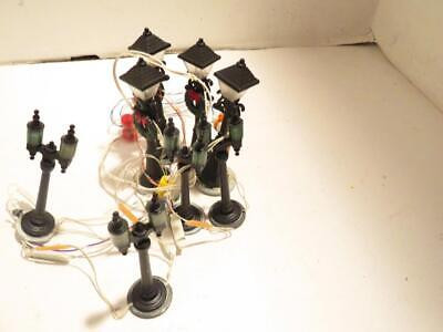 HO TRAINS - EIGHT STREET LIGHTS- ASSORTED - NOT WORKING - HB2 - The ...