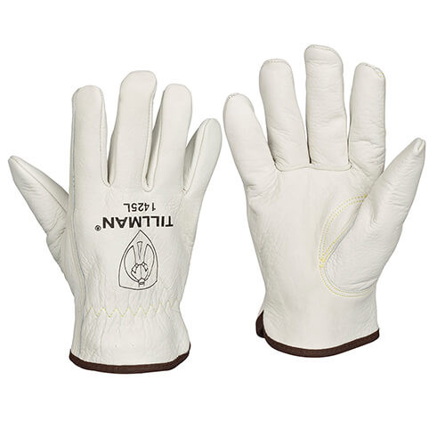 1425 Top Grain Cowhide & Fleece Lined Winter Glove - Large