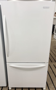 KitchenAid 33" Wide White Fridge With Bottom Freezer Ice Maker and Water, Free 60 Day Warranty