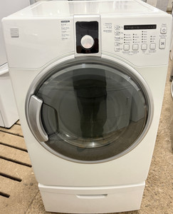 Kenmore 27" Wide White Dryer With Free Pedestal, Free 60 Day Warranty